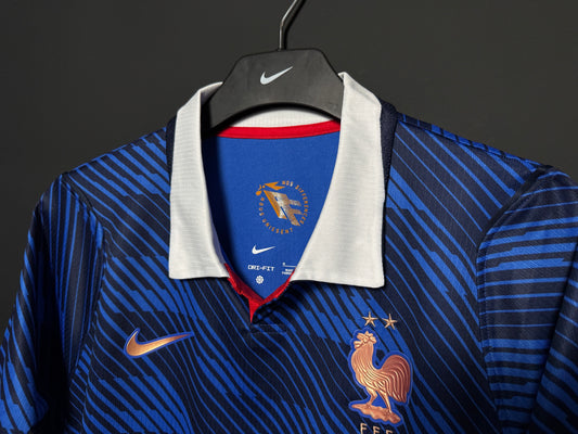 フランス代表 半袖 ブルー レプリカ 2026 ワールドカップ ユニフォーム 背番号なし