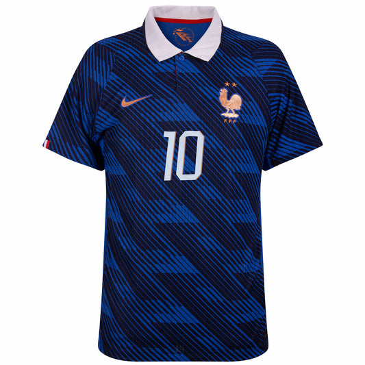 フランス代表 2026W杯 ホーム レプリカ ンバッペ選手 #10 Mbappé #10 レジェンド