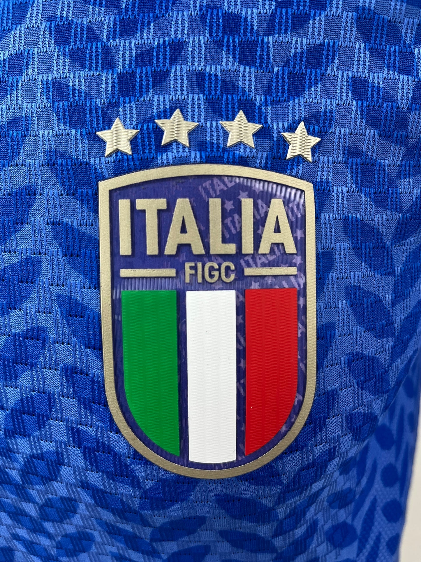 イタリア代表　長袖　オーセンティック　2026 ワールドカップ イタリア ホーム ユニフォーム  　背番号なし