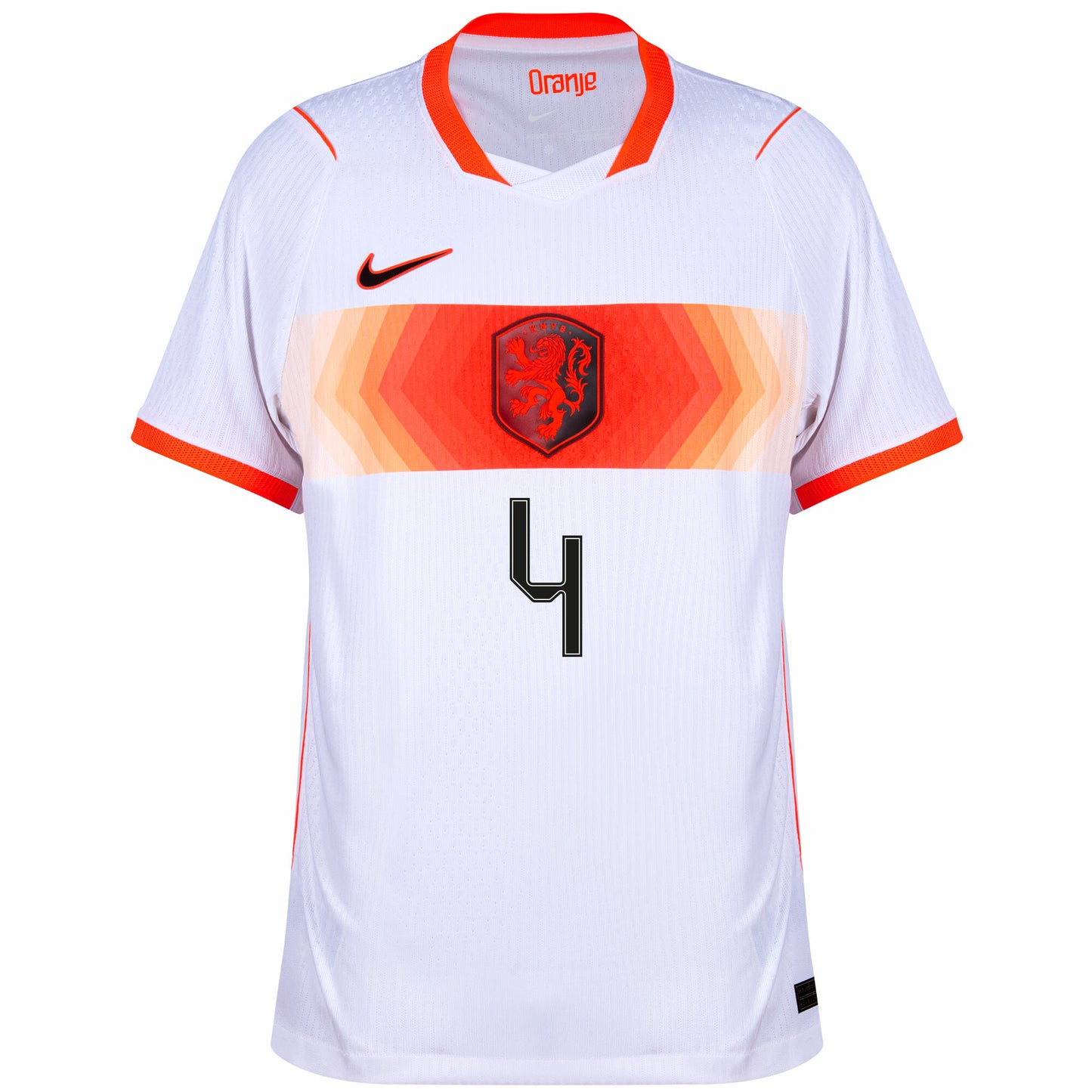 オランダ代表 2026-2027 AWAY レプリカ ファン・ダイク選手 #4 レジェンド