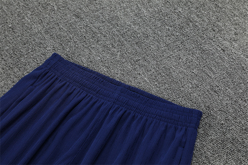バルセロナ 最新モデル ブルー×オレンジ トレーニング 上下セット（セット販売のみ）