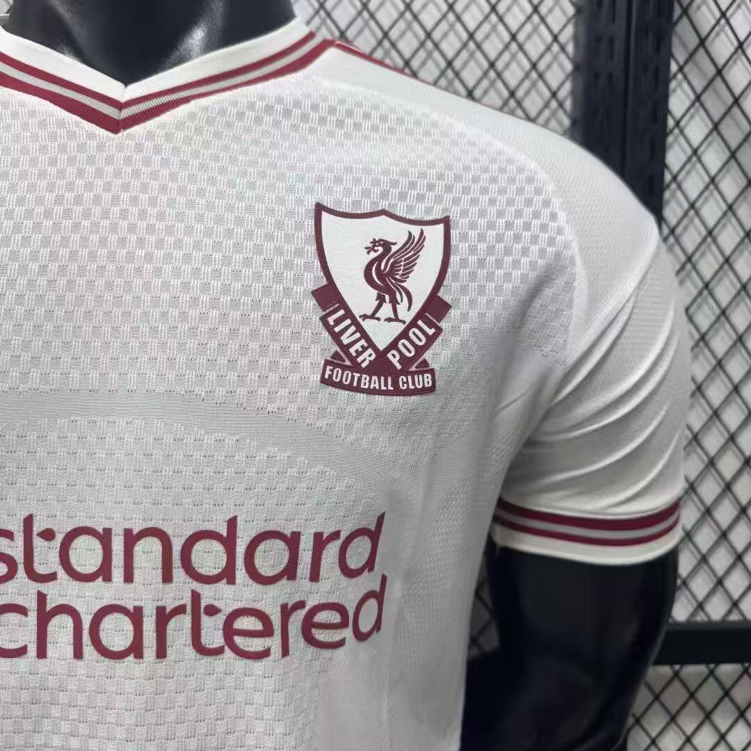 [Sold Out] Liverpool 2025 Third Jersey, Short Sleeve, Premier League Style, No Number, Stylish, Stylish Gift, yuro10001