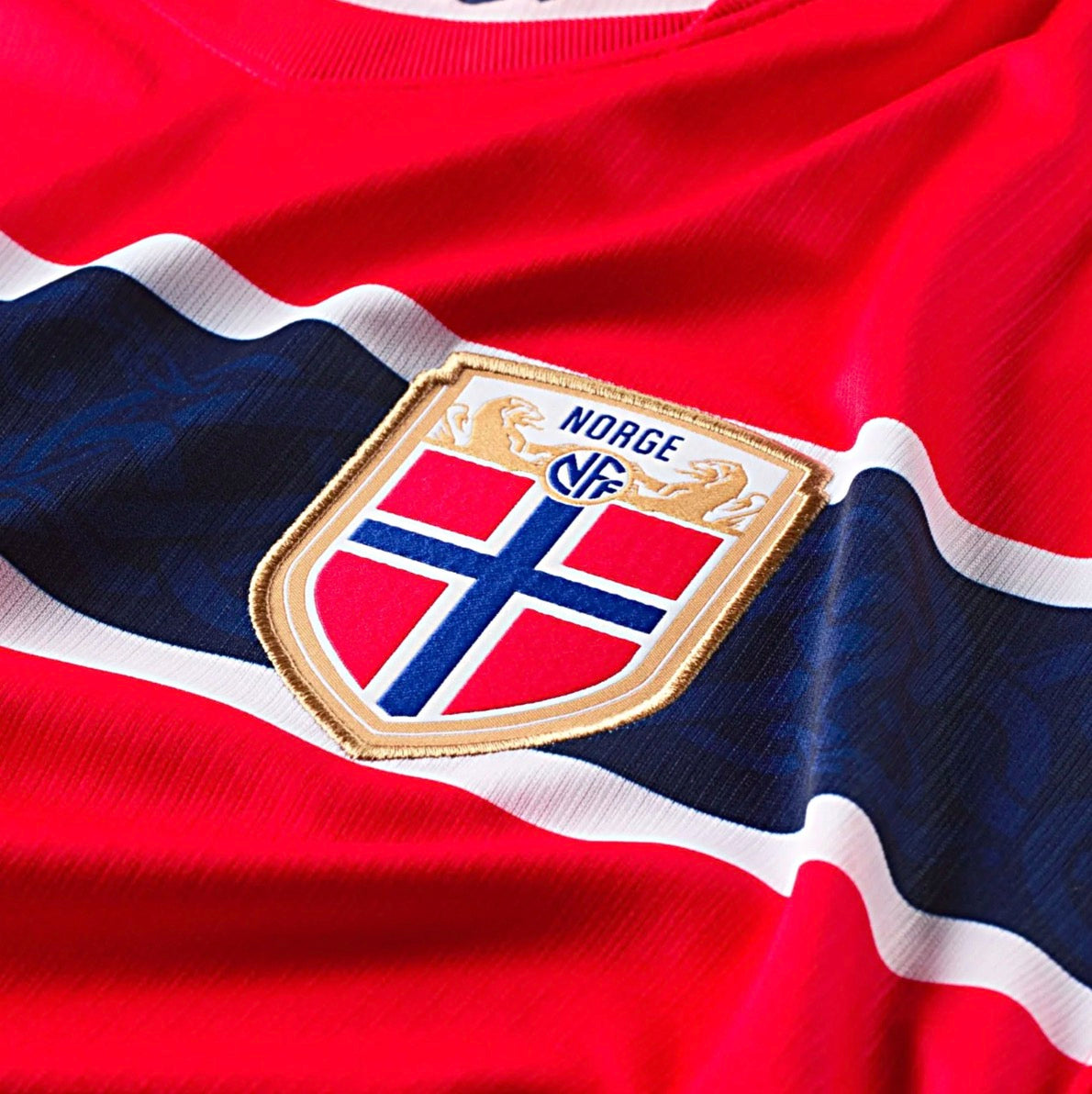 ノルウェー代表 2026 ワールドカップ 半袖 レプリカユニフォーム 背番号なし