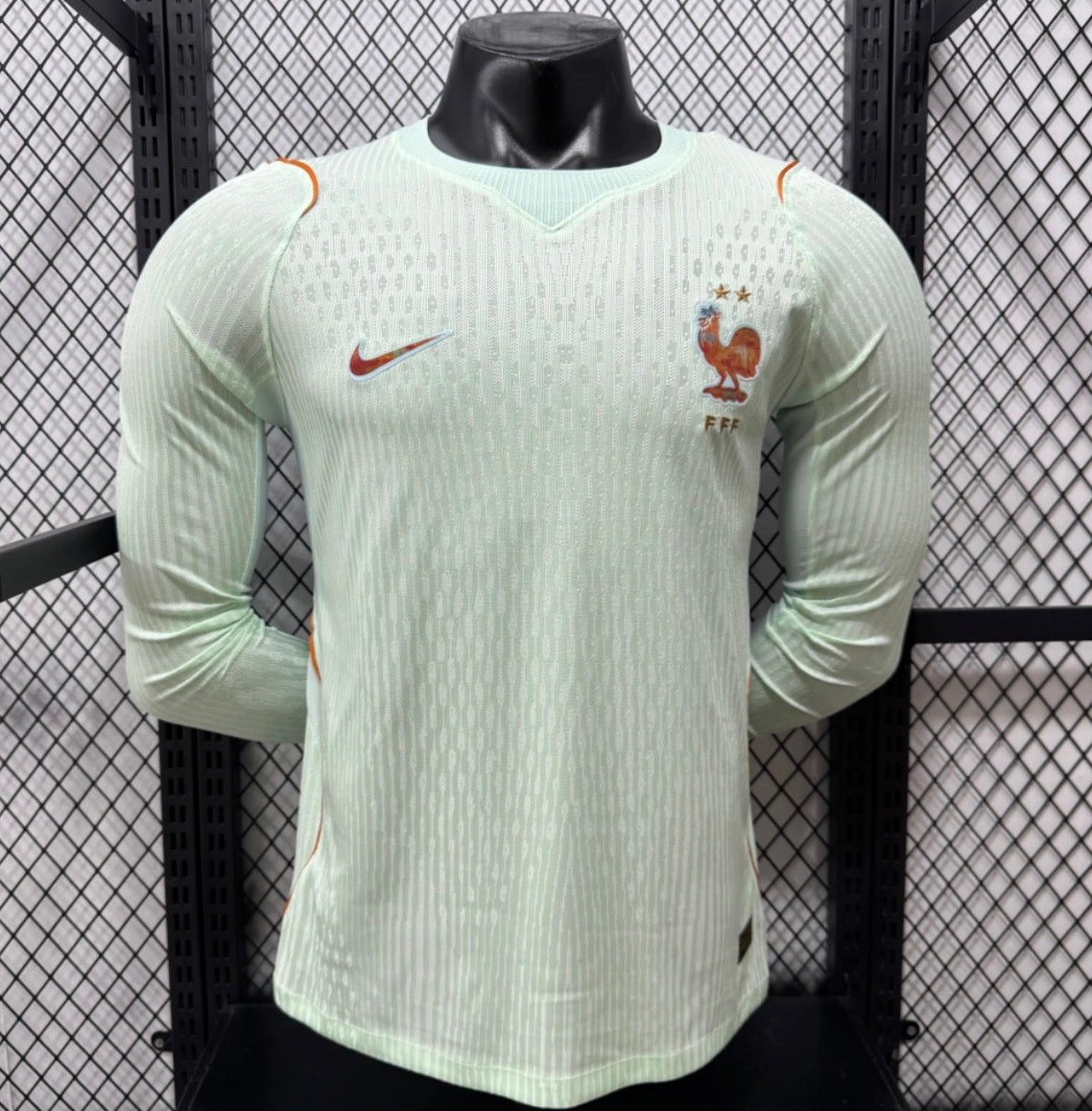 フランス代表 2026 Away 長袖 レプリカ　背番号なし オリジナル印字可　レジェンド ファション