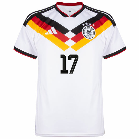 ドイツ代表 2026W杯 ホーム レプリカ ヴィルツ選手 #17 注目選手 レジェンド