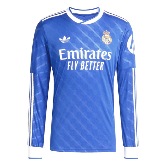 [This Week's Special] Real Madrid 25-26 Sand Long Sleeve Replica Soccer Jersey Design Stylish Legend