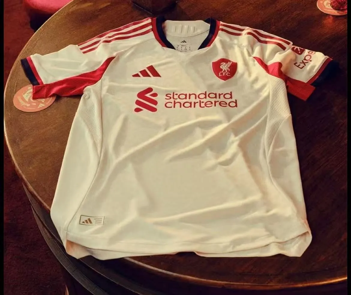 [Sold Out] Liverpool 2025 Third Jersey, Short Sleeve, Premier League Style, No Number, Stylish, Stylish Gift, yuro10001