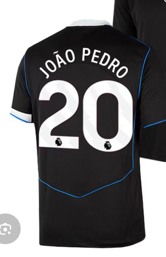 Yuto-sama Exclusive | Chelsea Sand 25/26 Authentic Home Jersey Short Sleeve | Size S | #20 | JOÃO PEDRO
