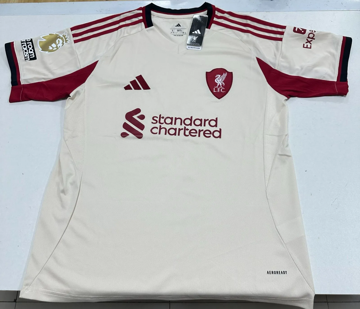 [Sold Out] Liverpool 2025 Third Jersey, Short Sleeve, Premier League Style, No Number, Stylish, Stylish Gift, yuro10001