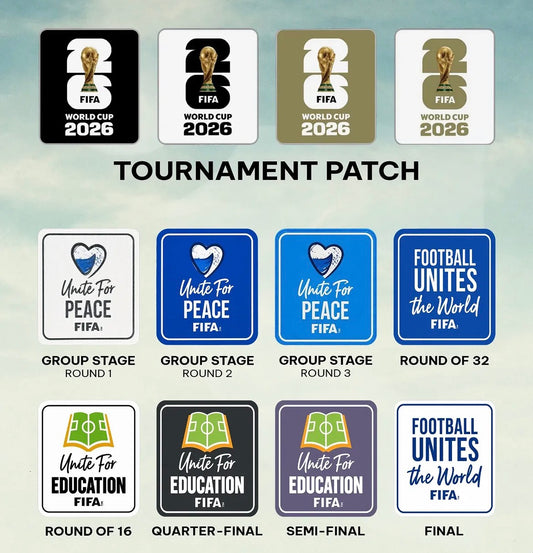 2026W杯　各種パッチ　★単品購入禁止！必ずユニフォームと一緒にご注文ください。