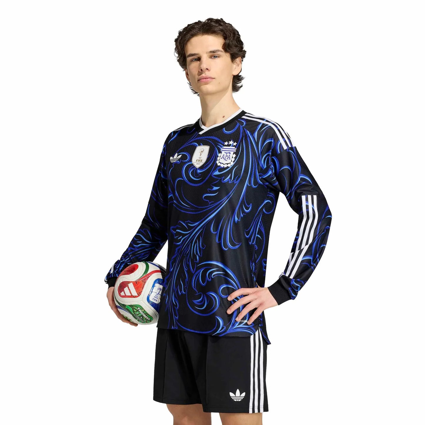 アルゼンチン代表 2026 Away 長袖 レプリカ　背番号なし オリジナル印字可　レジェンド ファション