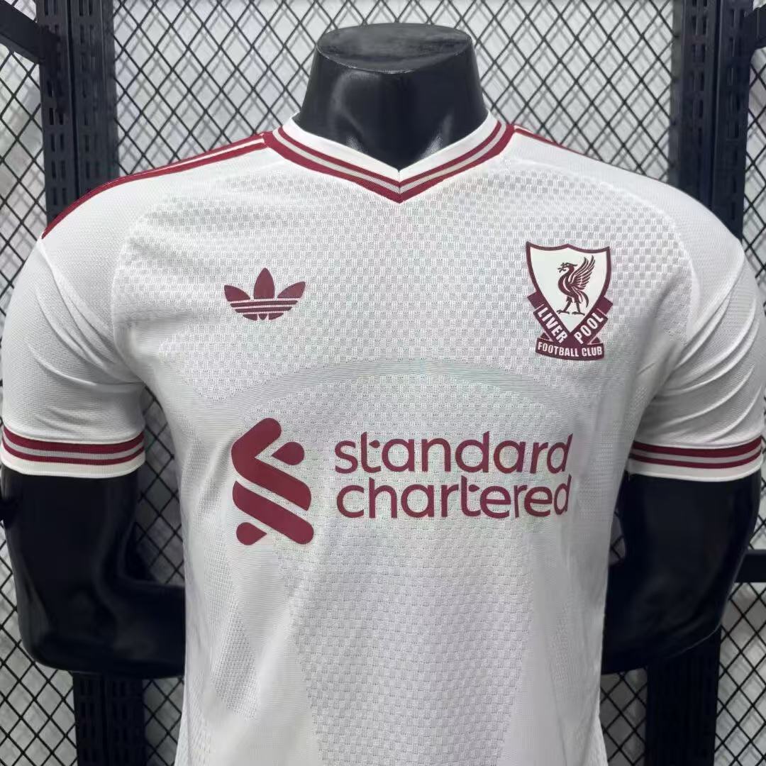 [Sold Out] Liverpool 2025 Third Jersey, Short Sleeve, Premier League Style, No Number, Stylish, Stylish Gift, yuro10001