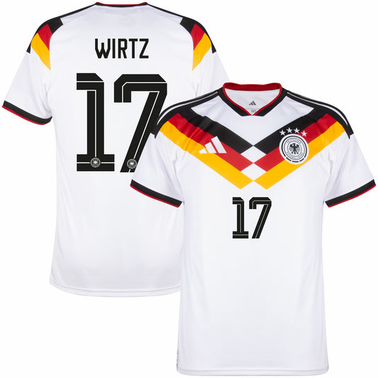 ドイツ代表 2026W杯 ホーム レプリカ ヴィルツ選手 #17 注目選手 レジェンド